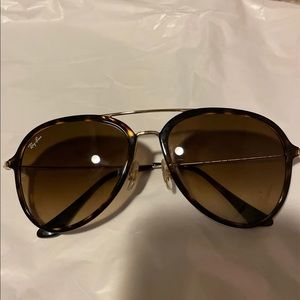 Unisex Ray-ban Pilot Sunglasses